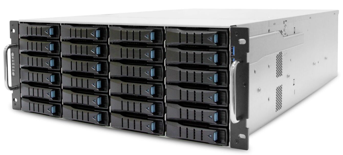 Серверная платформа AIC AIC SB401-VG XP1-S401VG02/4U/2x3647/ 12xDDR4-2933 RDIMM/LRDIMM/ 24x3.5"
