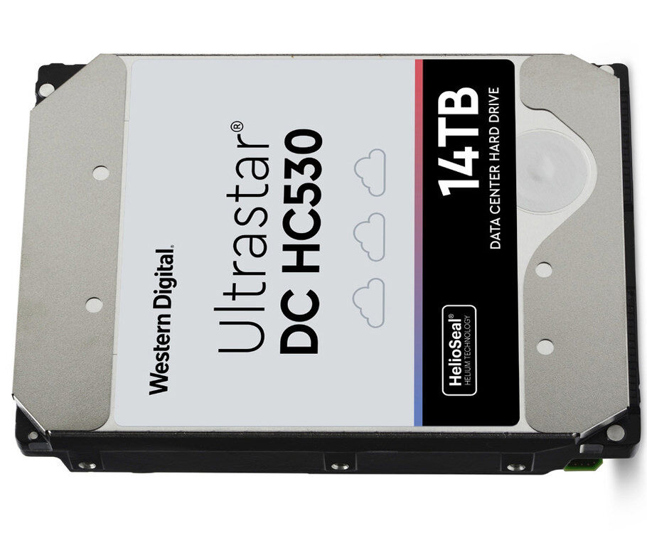 Жесткий диск HDD Western Digital Western Digital 0F31284 Ultrastar /SATA III/14 TB 7200об/мин/Скорость чтения 267МБайт/с