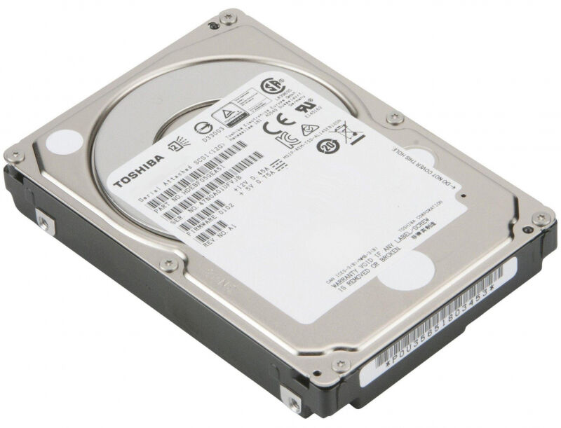 Жесткий диск HDD Toshiba Toshiba AL15SEB12EQ /SAS 3.0/1.2 TB 10500об/мин/Скорость чтения 260МБайт/с