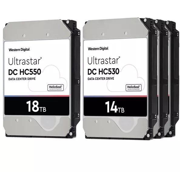 Жесткий диск HDD Western Digital Western Digital Ultrastar DC HC550 0F38462/SATA III/16 TB 7200об/мин