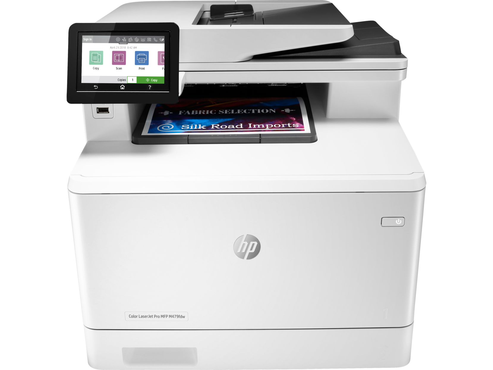 МФУ HP HP LaserJet Color M479fdw W1A80A A4 Цветной/печать Лазерная/разрешение печати 600x600dpi/разрешение сканирования