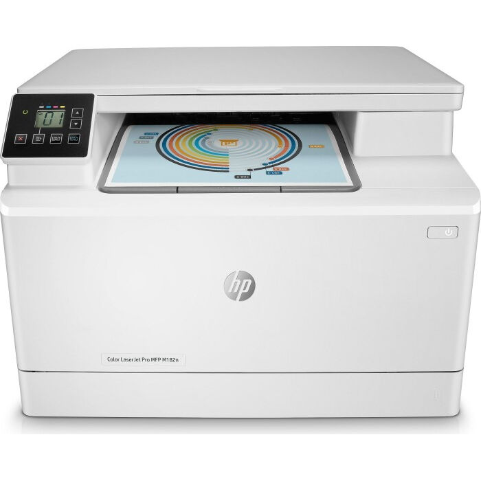 МФУ HP HP Color LaserJet Pro M182n 7KW54A A4 Цветной/печать Лазерная/разрешение печати 600x600dpi/разрешение сканировани