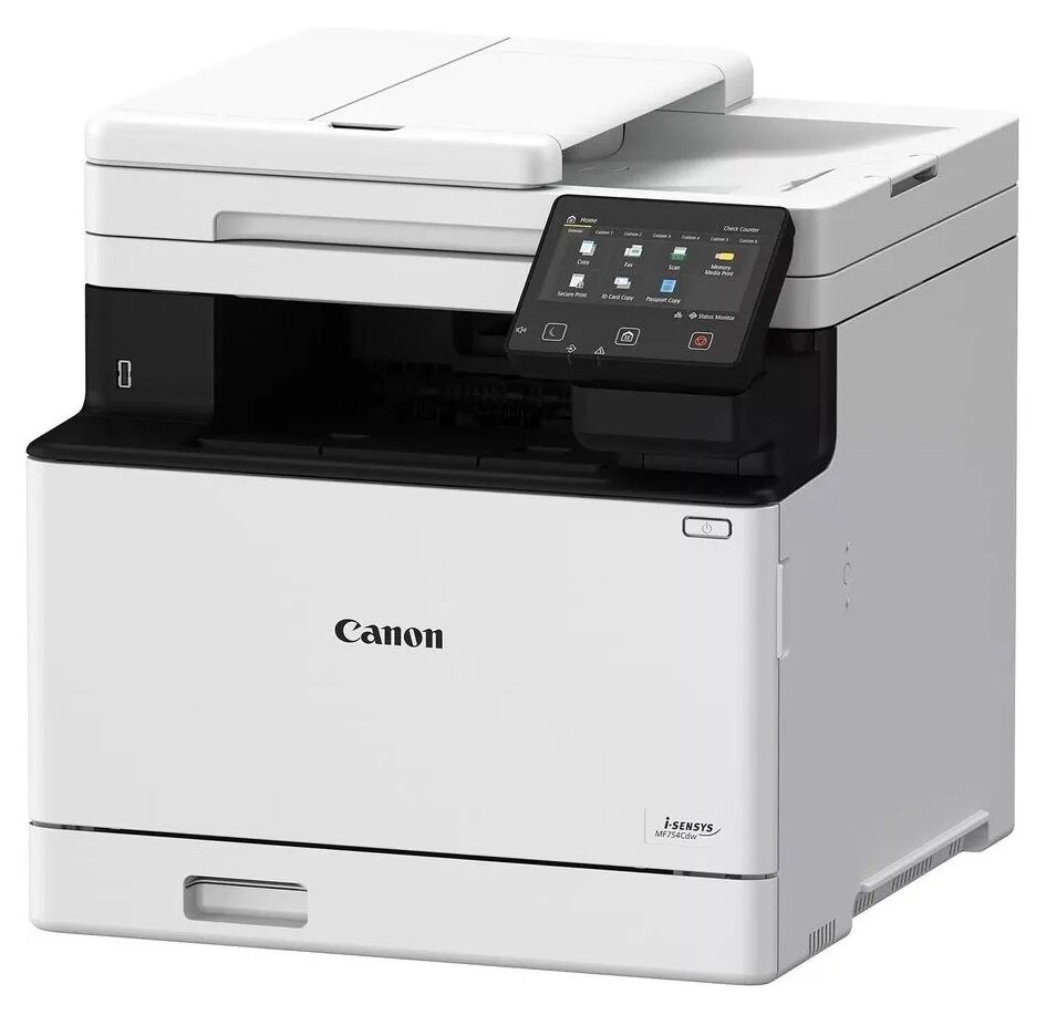 МФУ Canon Canon i-SENSYS MF754Cdw 5455C009 A4 Цветной/печать Лазерная/разрешение печати 1200x1200dpi/разрешение сканиров