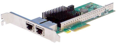 Сетевая карта Silicom Silicom PE310G2I50-T PCI-Express 3.0 среда передачи данных кабель 10 Gbps