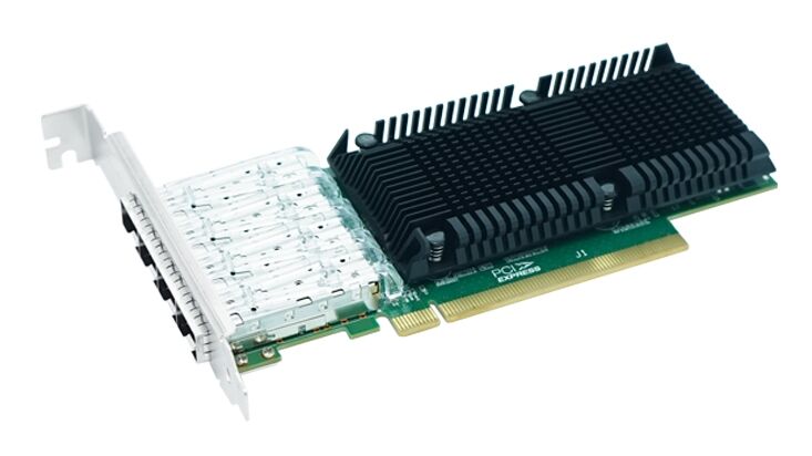 Сетевая карта LR-LINK LR-LINK LRES1023PF-4SFP28 PCI-Express 4.0 среда передачи данных волокно 25Gb/s