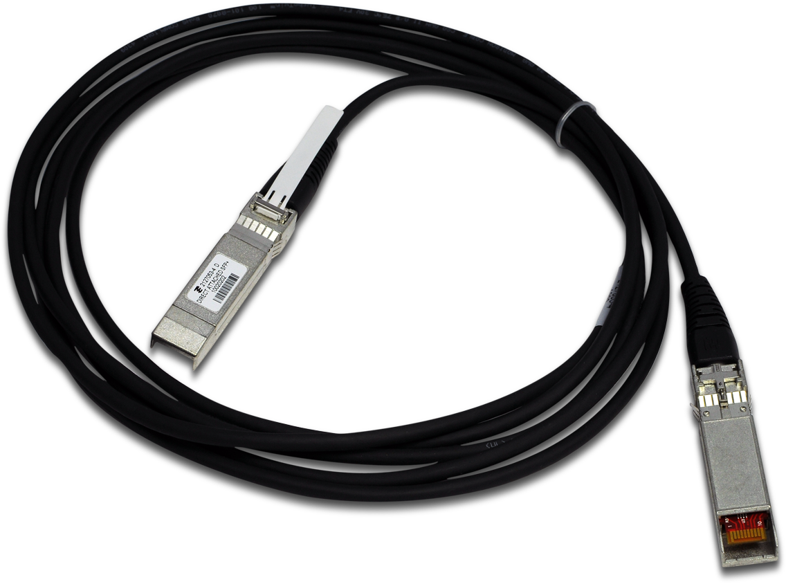 Интерфейсный кабель Allied Telesis Интерфейсный кабель Allied Telesis AT-SP10TW1 Вилки кабеля SFP+ Длина кабеля 1м.
