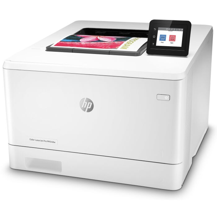 Принтер HP HP Color LaserJet Pro M454dw W1Y45A/A4 цветной/печать Лазерный 600x600dpi 27стр.мин/Wi-Fi Сенсорная консоль С