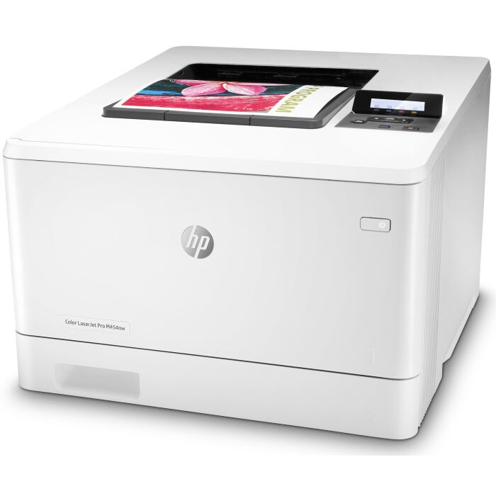 Принтер HP HP Color LaserJet Pro M454dn W1Y44A/A4 цветной/печать Лазерный 600x600dpi 27стр.мин/ Сетевой интерфейс (RJ-45