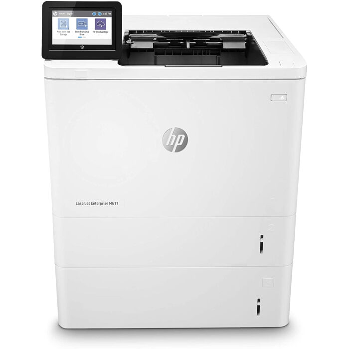 Принтер HP HP LaserJet Enterprise M611dn 7PS84A/A4 черно-белый/печать Лазерный 1200x1200dpi 61стр.мин/ Сенсорная консоль