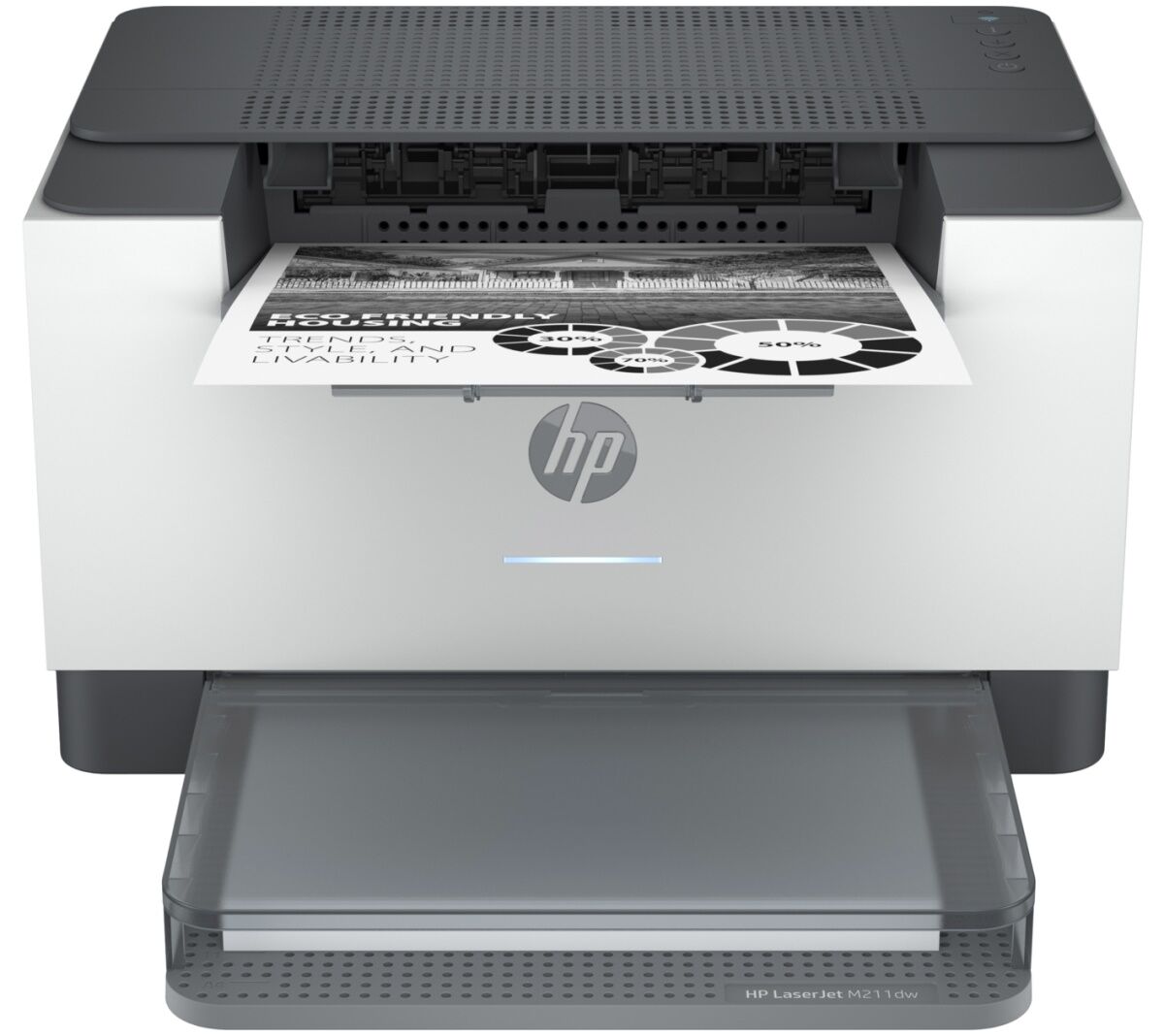Принтер HP HP LaserJet M211dw 9YF83A/A4 черно-белый/печать Лазерный 600x600dpi 29стр.мин/Wi-Fi Bluetooth Сетевой интерфе
