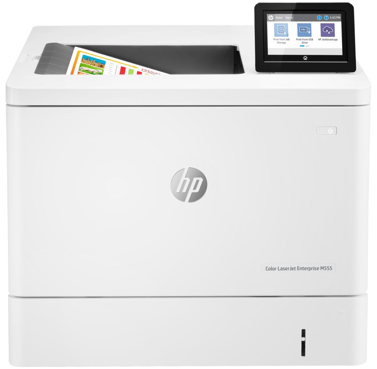 Принтер HP HP Color LaserJet Enterprise M555DN 7ZU78A/A4 цветной/печать Лазерный 1200x1200dpi 38стр.мин/ Сенсорная консо