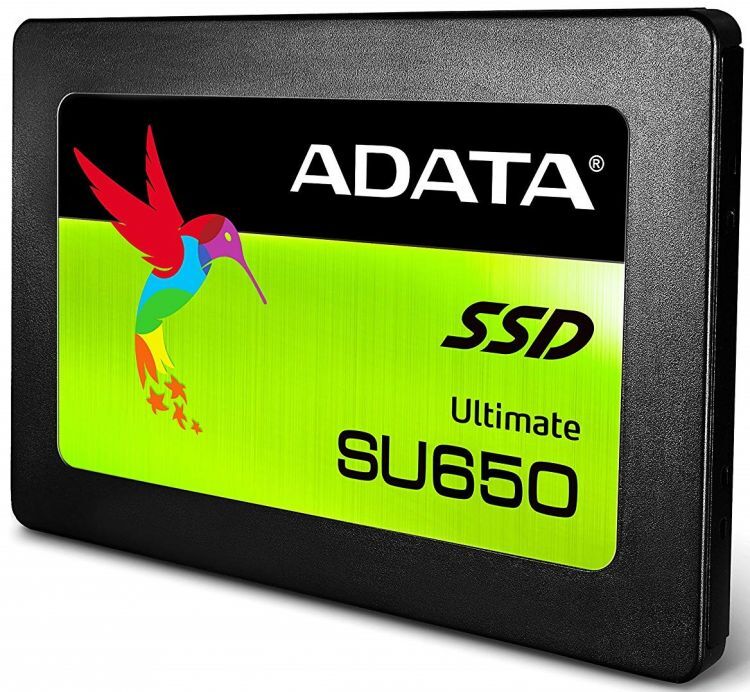 Накопитель SSD Adata Adata ASU650SS-960GT-R Ultimate SU650 /SATA III/960GB /Скорость чтения 520МБайт/с Скорость записи 4