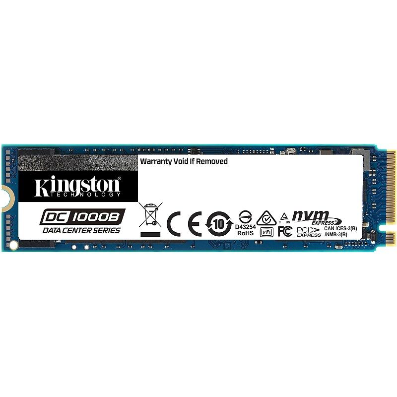 Накопитель SSD Kingston Kingston DC1000B Enterprise SSD SEDC1000BM8/240G/PCI-E 3.0 x4/240GB /Скорость чтения 2200МБайт/с