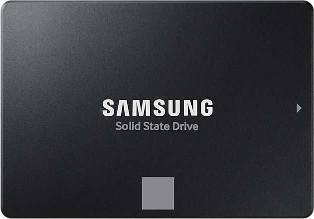 Накопитель SSD Samsung Samsung 870 EVO MZ-77E500BW/SATA III/500GB /Скорость чтения 560МБайт/с Скорость записи 530МБайт/с