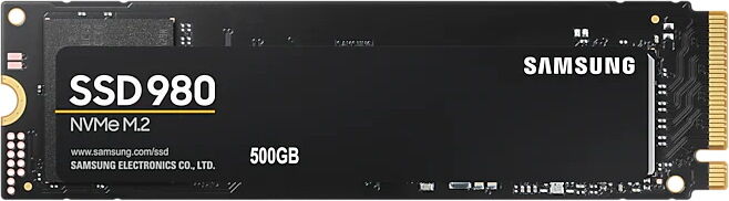 Накопитель SSD Samsung Samsung 980 MZ-V8V500BW/PCI-E 3.0 x4/500GB /Скорость чтения 3100МБайт/с Скорость записи 2600МБайт