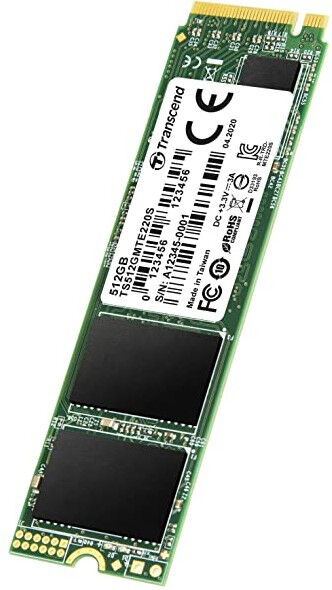 Накопитель SSD Transcend Transcend 220S TS512GMTE220S/PCI-E 3.0 x4/512GB /Скорость чтения 3500МБайт/с Скорость записи 21