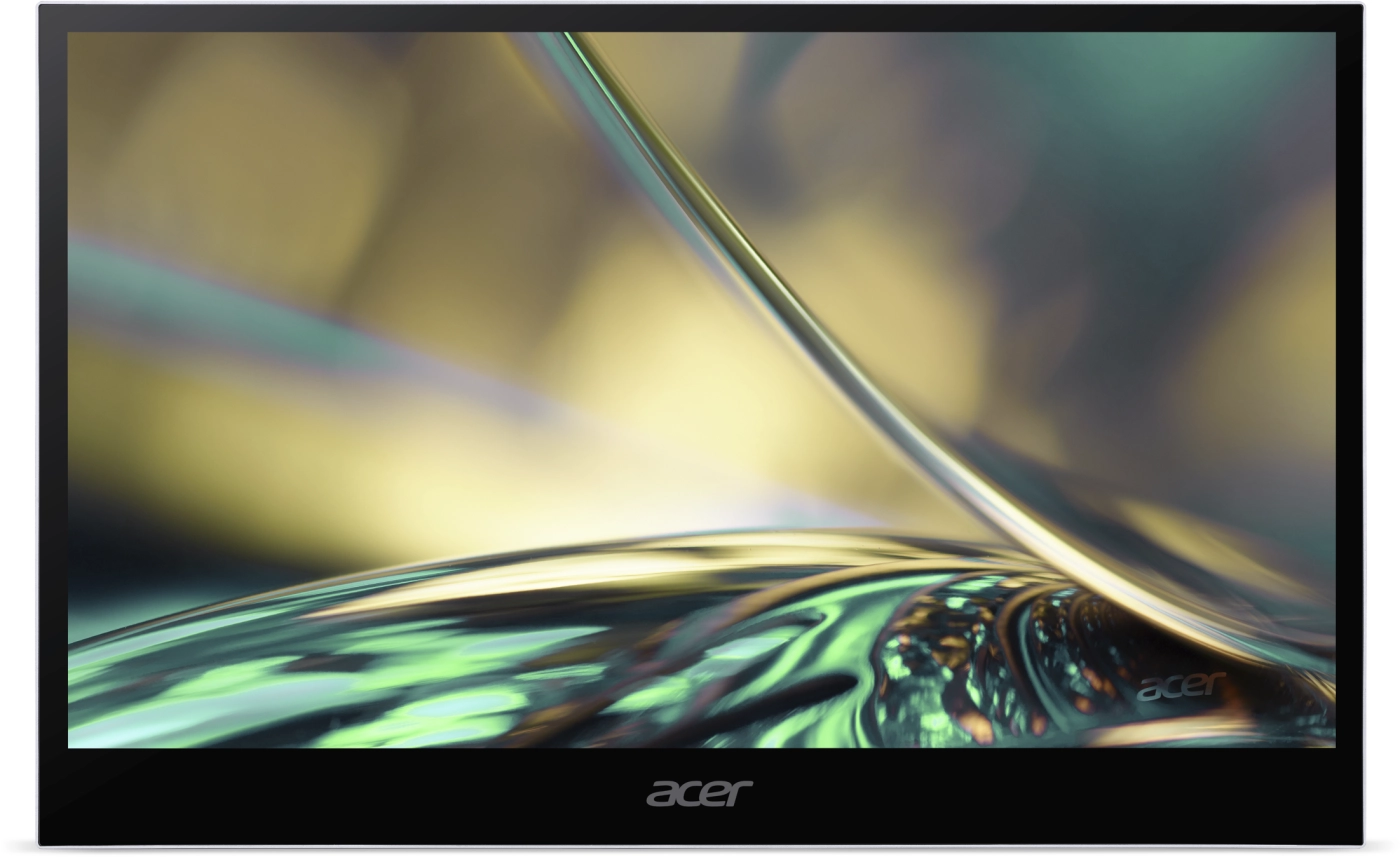 Монитор Acer 15.6"(3840x2160) Acer PM Portable OLED PM168QKTsmiuu UM.ZP8EE.001/матрица OLED Матовая Сенсорный экран/Встр