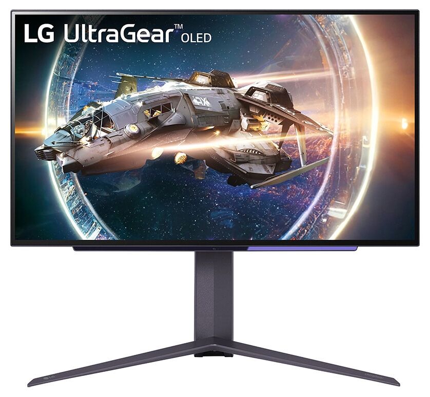 Монитор LG 27"(2560x1440) LG UltraGear 27GR95QE-B /матрица OLED Матовая / Регулировка высоты