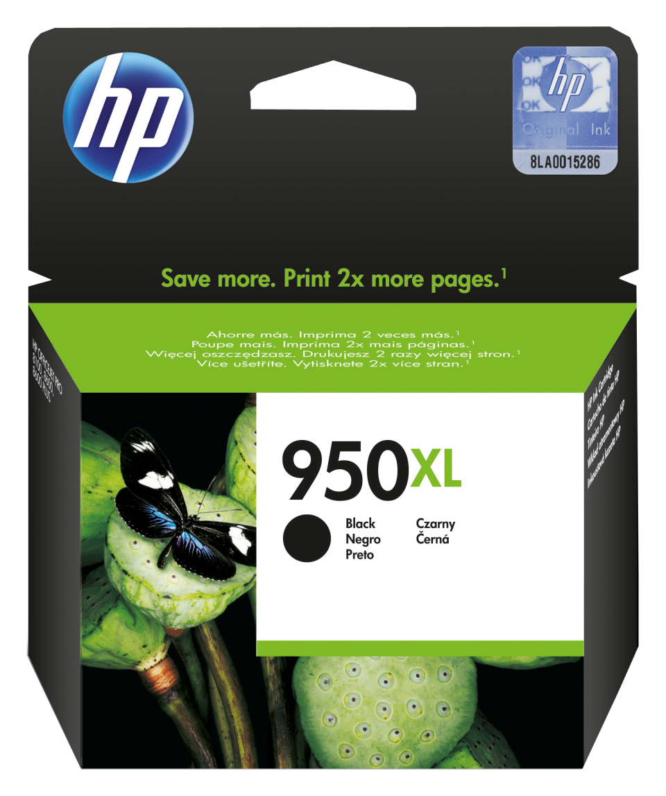 Картридж для печати HP Картридж HP 950XL CN045AE вид печати струйный, цвет Черный, емкость 53мл.
