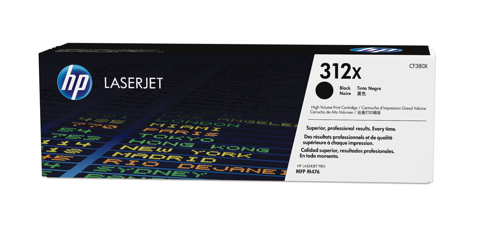 Картридж для печати HP Картридж HP 312X CF380X вид печати лазерный, цвет Черный, емкость