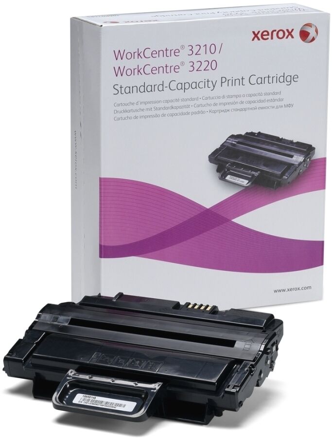 Картридж для печати Xerox Картридж Xerox 106R01487 вид печати лазерный, цвет Черный, емкость