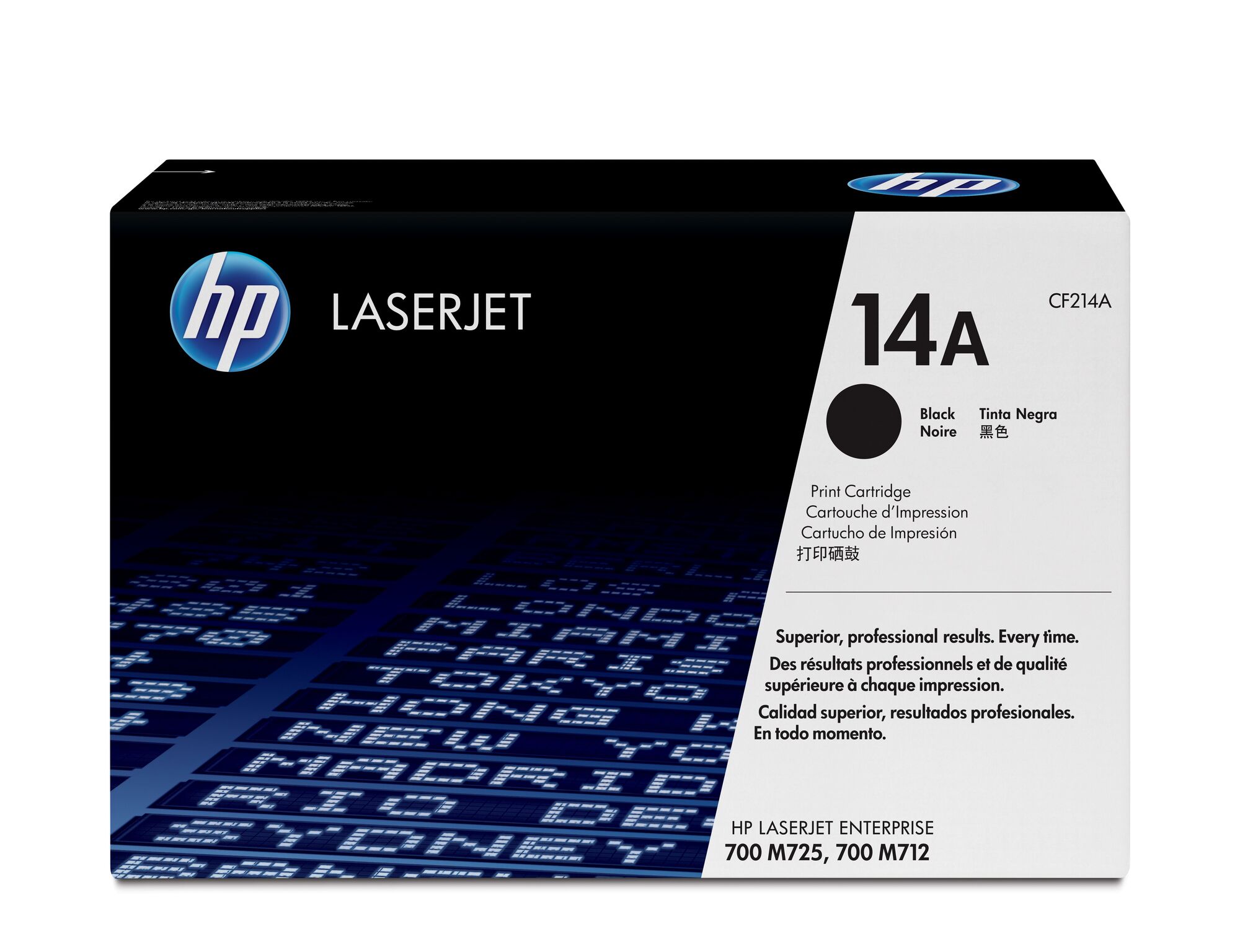 Картридж для печати HP Картридж HP CF214A вид печати лазерный, цвет Черный, емкость