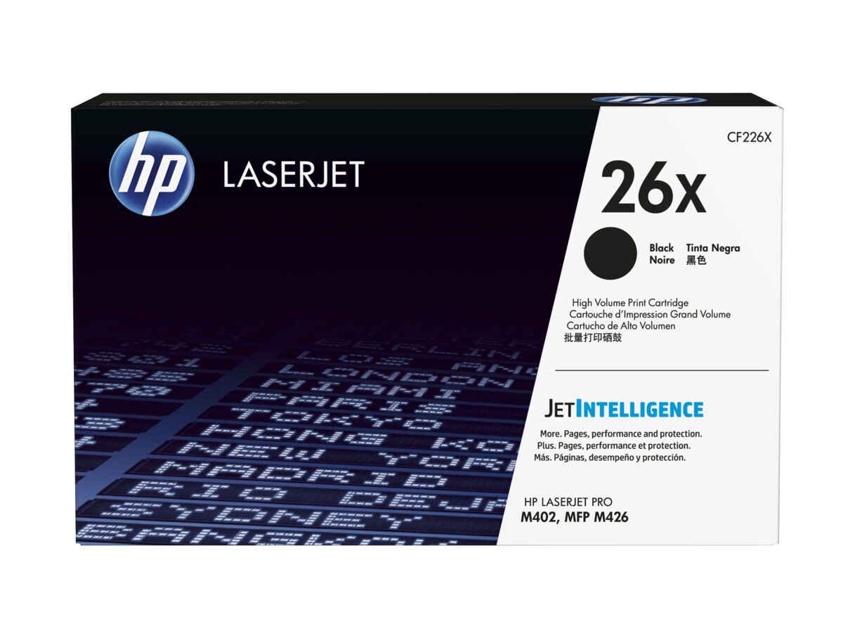 Картридж для печати HP Картридж HP 26x CF226X вид печати лазерный, цвет Черный, емкость