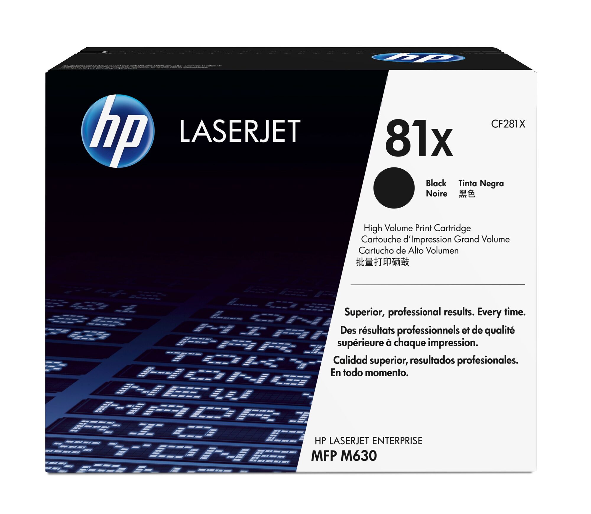 Картридж для печати HP Картридж HP 81X CF281X вид печати лазерный, цвет Черный, емкость