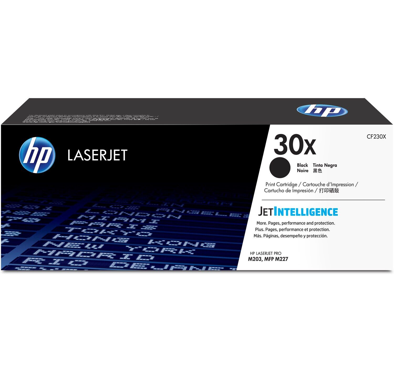 Картридж для печати HP Картридж HP 30x CF230X вид печати лазерный, цвет Черный, емкость