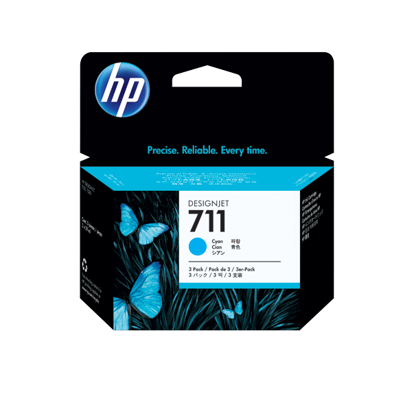 Картридж для печати HP Картридж HP CZ134A вид печати струйный, цвет Голубой, емкость 29мл.