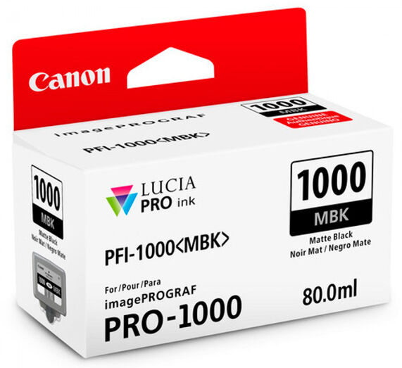 Картридж для печати Canon Картридж Canon 1000 0545C001 вид печати струйный, цвет Черный матовый, емкость 80мл.