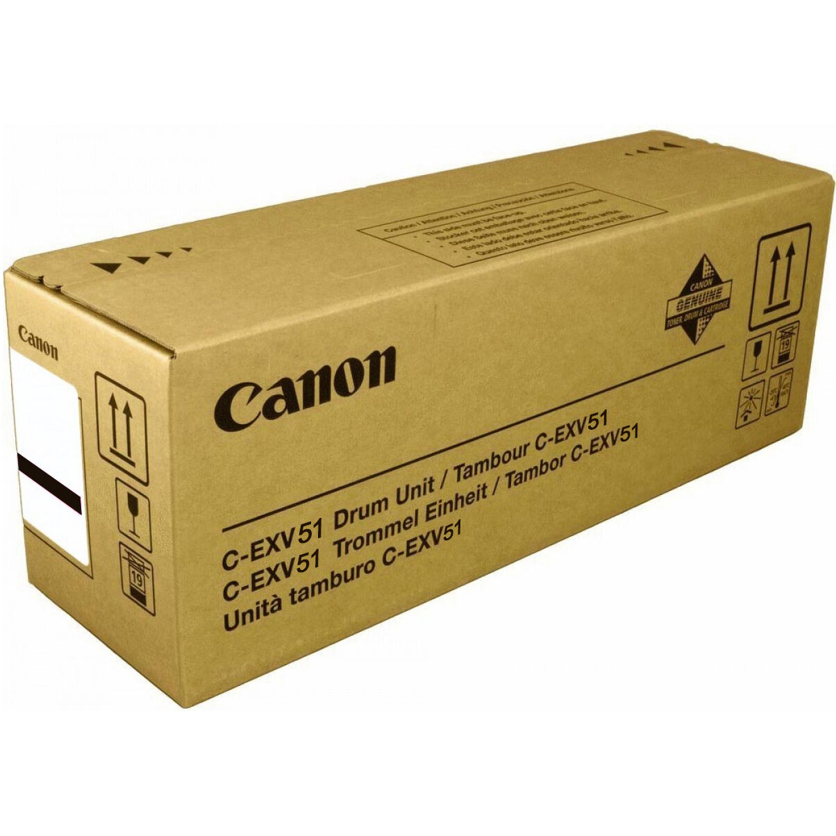Картридж для печати Canon Фотобарабан Canon C-EXV 51 0488C002 вид печати лазерный, цвет Черный, емкость