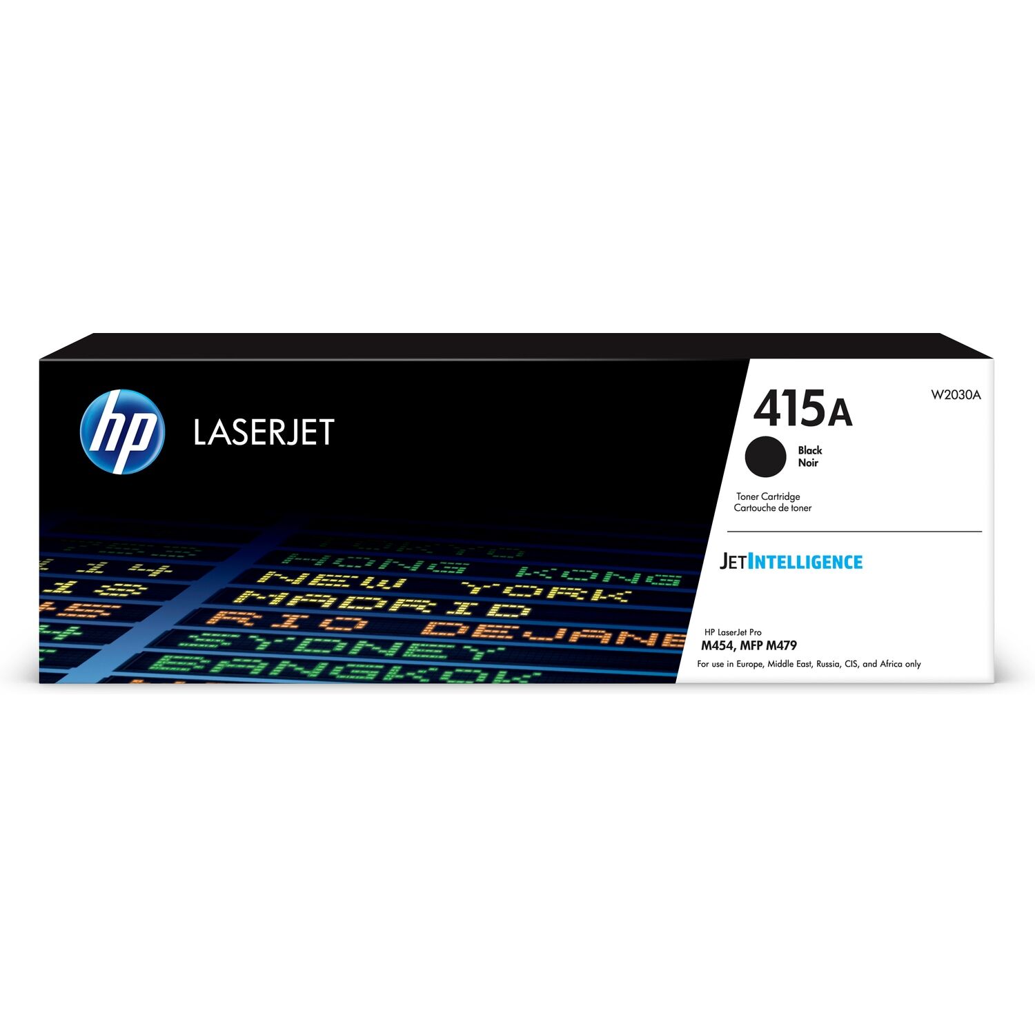 Картридж для печати HP Картридж HP 415A W2030A вид печати лазерный, цвет Черный, емкость