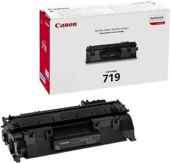 Картридж для печати Canon Картридж Canon 719 3479B002 вид печати лазерный, цвет Черный, емкость