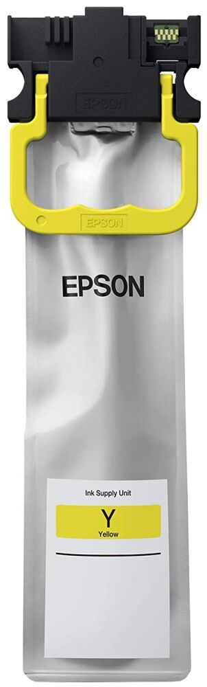 Картридж для печати Epson Чернила Epson C13T01C400 вид печати струйный, цвет Желтый, емкость