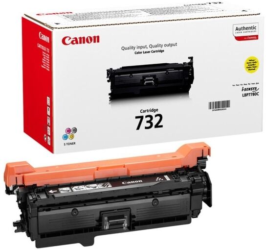 Картридж для печати Canon Картридж Canon 732 6260B002 вид печати лазерный, цвет Желтый, емкость