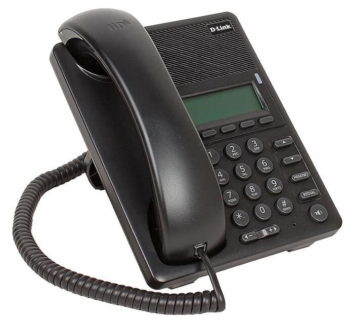 IP-телефон D-Link D-Link DPH-120SE DPH-120SE/F1A Поддержка PoE/линий 2шт.