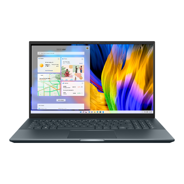 Ноутбук Asus Asus Zenbook Pro 15 UM535QA-KS241 15.6"(1920x1080) AMD Ryzen 7 5800H(3.2Ghz)/16GB SSD 1 TB/ /No OS/90NB0UK1