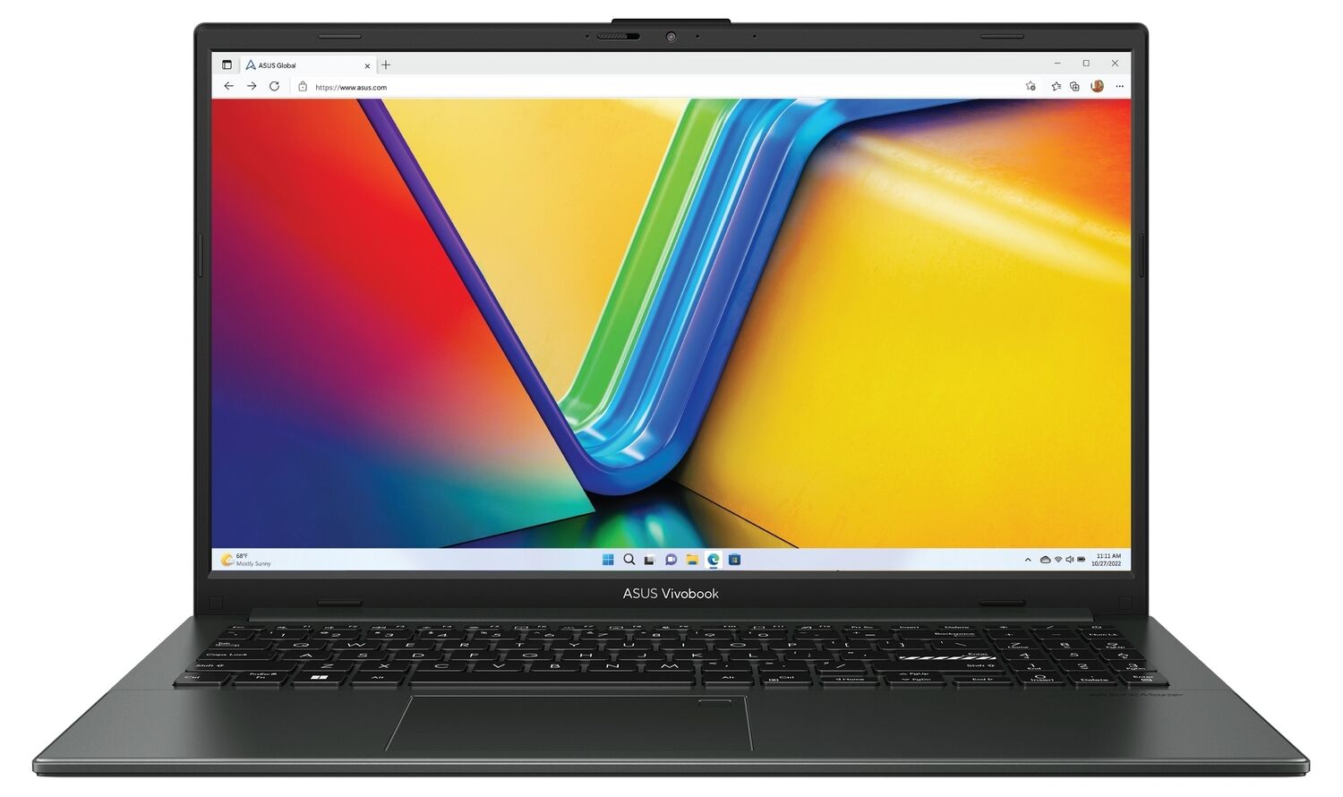 Ноутбук Asus Asus VivoBook Go 15 E1504FA-BQ664 15.6"(1920x1080) AMD Ryzen 5 7520U(2.8Ghz)/16GB SSD 512GB/ /No OS/90NB0ZR