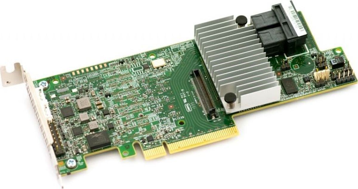 RAID LSI LSI MegaRAID 9361-8i LSI00417/дисковые интерфейсы SAS,SATA/2x SFF8643/режимы RAID 0,1,10,5,50,6