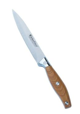Нож из нержавеющей стали, 20см, на блистере, узкий, Kitchen Prince S-139