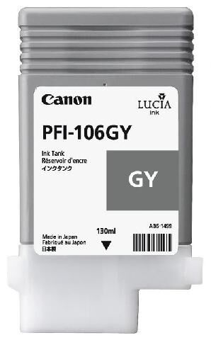Картридж Canon PFI-106GY Gray 130 мл (6630B001)