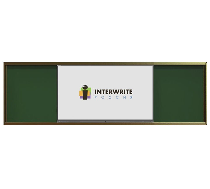 Interwrite Рельсовая система для интерактивных панелей IGB1W + интерактивная панель 75"