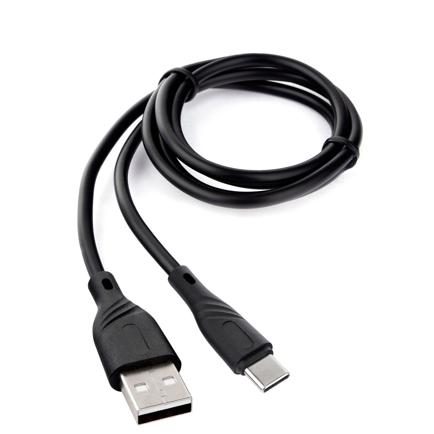 USB кабель шт.USB (A) - шт.Type-C "Cablexpert", серия Classic 0.1, QC 3.0, 3А, чёрный, коробка, 1м 1