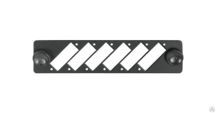 NMF-AP06DSC-P-BK Адаптерная панель NIKOMAX, до 6 двойных адаптеров SC, стальная, черная 
