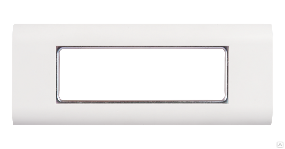 NMC-PL3PM-WT Настенная лицевая панель под 3 вставки типа Mosaic 45х45мм, с подрамником, белая