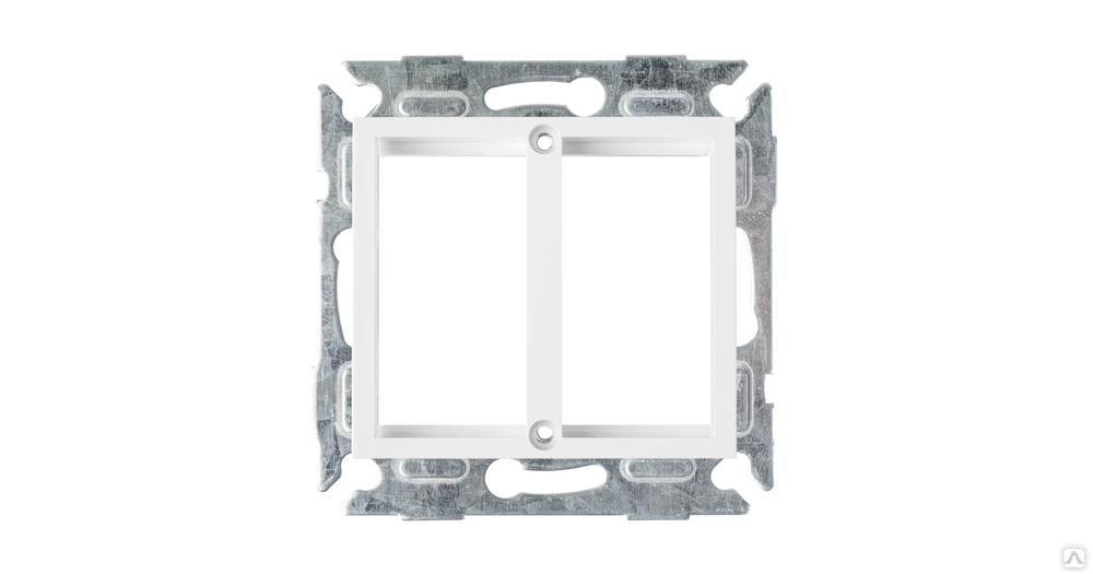 NMC-PV2MH-WWАдаптерная панель формата Valena на 2 вставки формата Mosaic 22,5x45мм,с подрамником