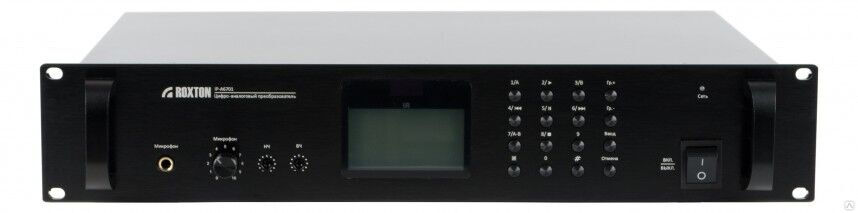 IP-A6701, цифро-аналоговый аудио преобразователь