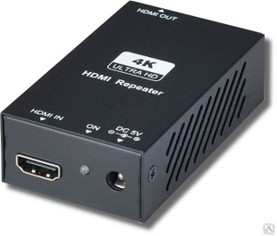 HR01-4K6G, усилитель HDMI сигнала (удлинитель) 