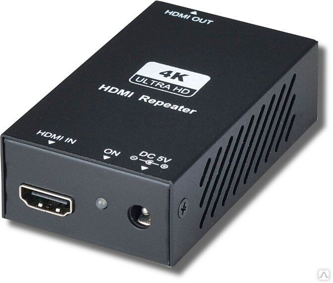 HR01-4K6G, усилитель HDMI сигнала (удлинитель)